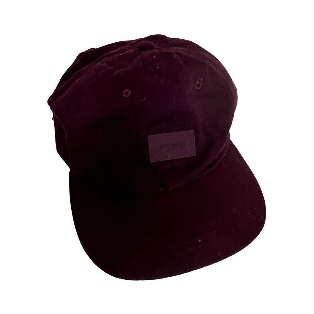 Pink Victoria's Secret Women’s Maroon Baseball Hat Strap Back Cap Hat One Size